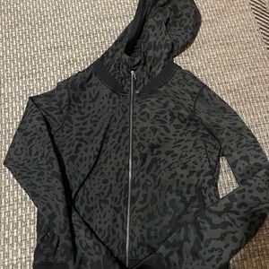 Lululemon Printed Full Zip Hoodie sz 10